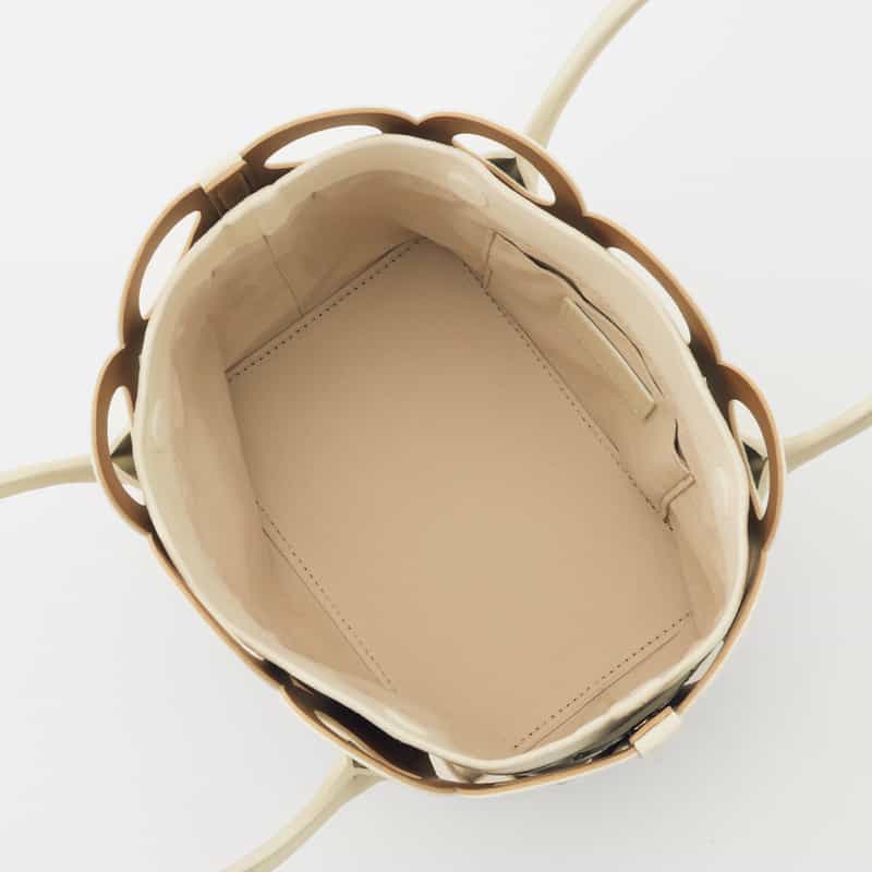 MARY AL TERNA MARYALTERNA＜メアリオルターナ＞ ハンドバッグ “MAZE“ IVORY