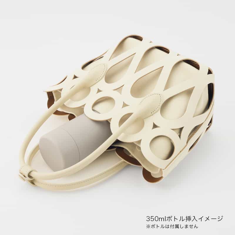 MARY AL TERNA MARYALTERNA＜メアリオルターナ＞ ハンドバッグ “MAZE“ IVORY