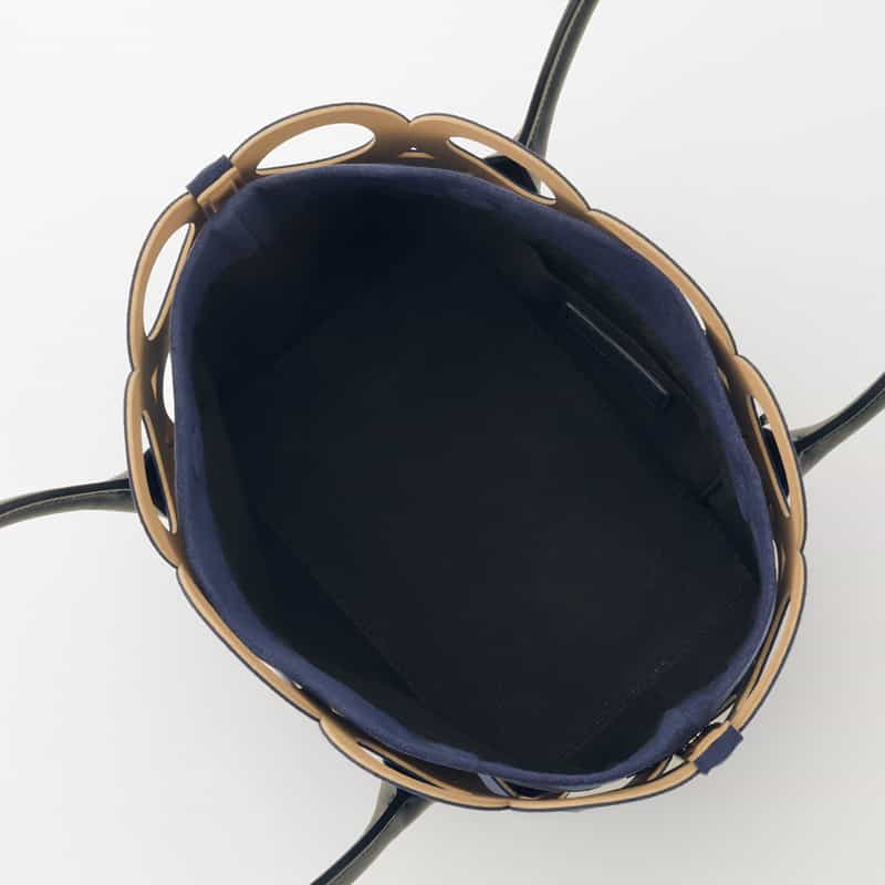 MARY AL TERNA MARYALTERNA＜メアリオルターナ＞ ハンドバッグ “MAZE“ NAVY