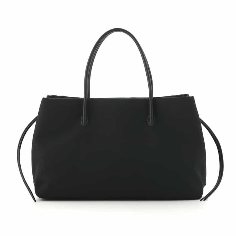 MARY AL TERNA MARYALTERNA ＜メアリオルターナ＞ コットン素材ハンドバッグ “RIKYU“（L） BLACK