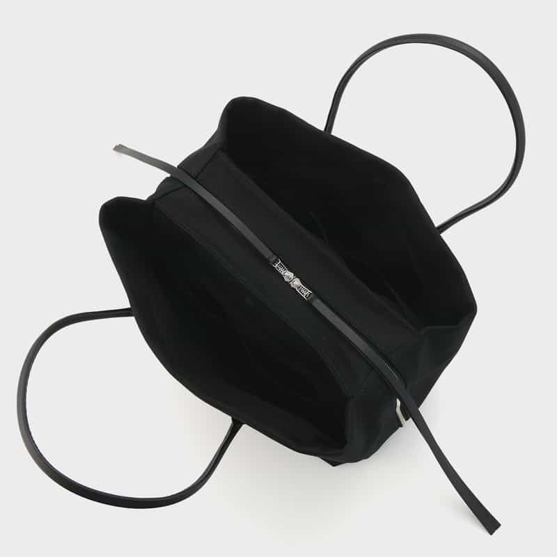 MARY AL TERNA MARYALTERNA ＜メアリオルターナ＞ コットン素材ハンドバッグ “RIKYU“（L） BLACK