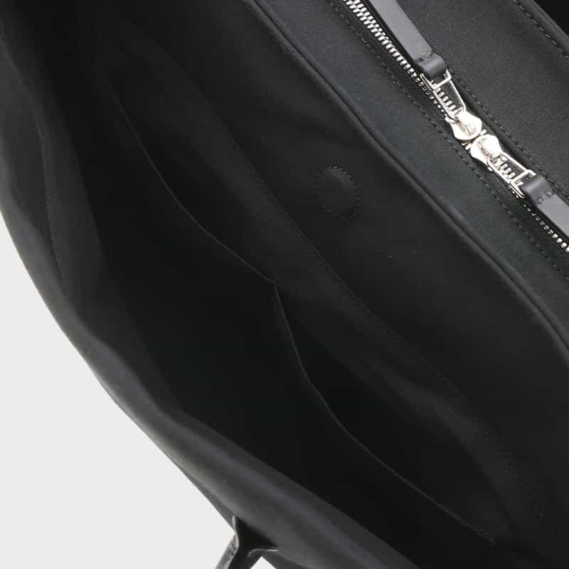 MARY AL TERNA MARYALTERNA ＜メアリオルターナ＞ コットン素材ハンドバッグ “RIKYU“（L） BLACK