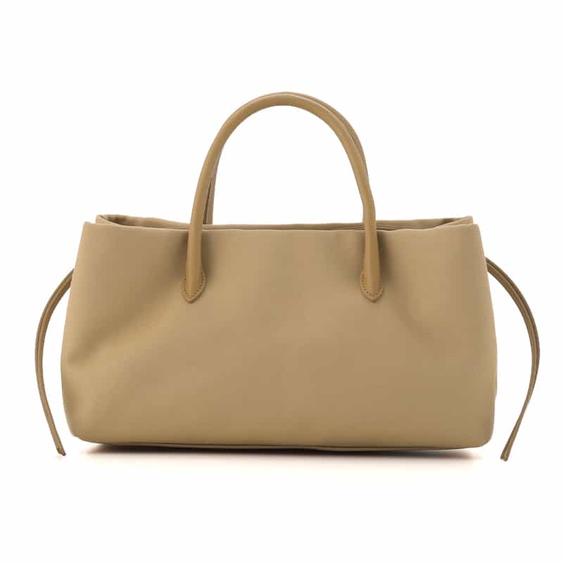 MARY AL TERNA MARYALTERNA ＜メアリオルターナ＞ コットン素材ハンドバッグ “RIKYU“（M） BEIGE