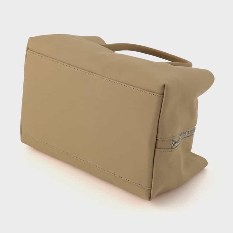 MARY AL TERNA MARYALTERNA ＜メアリオルターナ＞ コットン素材ハンドバッグ “RIKYU“（M） BEIGE