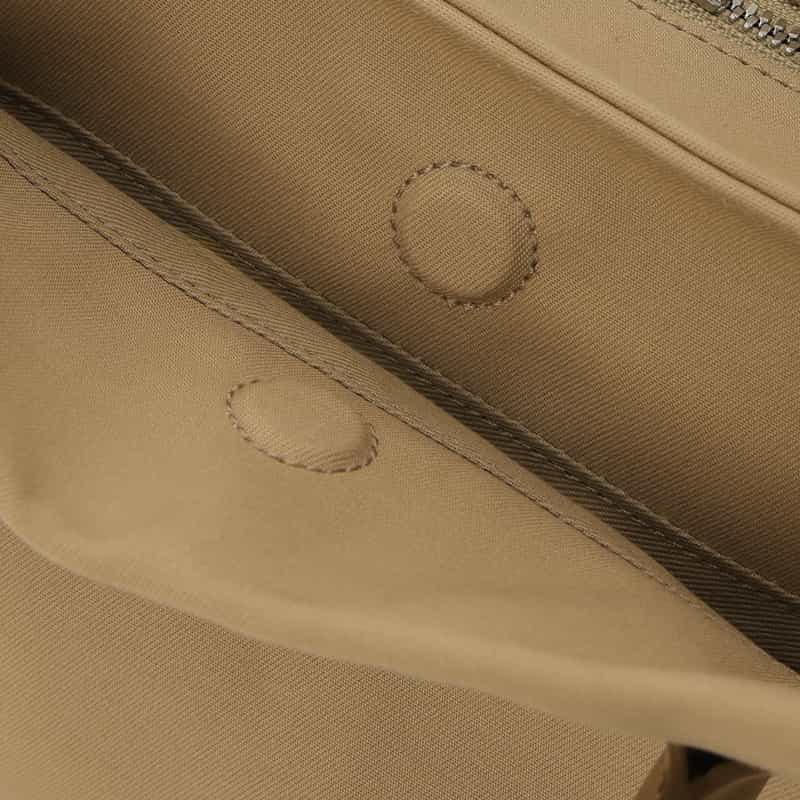 MARY AL TERNA MARYALTERNA ＜メアリオルターナ＞ コットン素材ハンドバッグ “RIKYU“（M） BEIGE