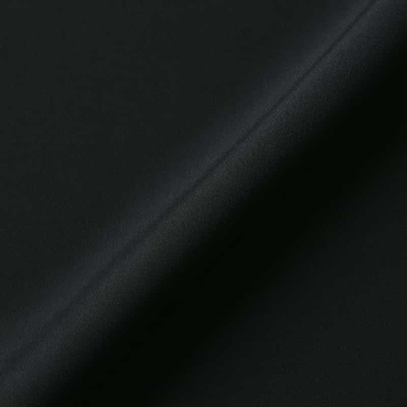 BARNEYS NEW YORK ウォッシャブル ドローリングサテンワイドパンツ NAVY