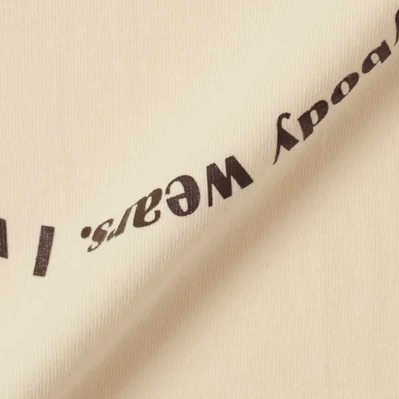BARNEYS NEW YORK グラフィックロゴ入りロングスリーブカットソー WHITE