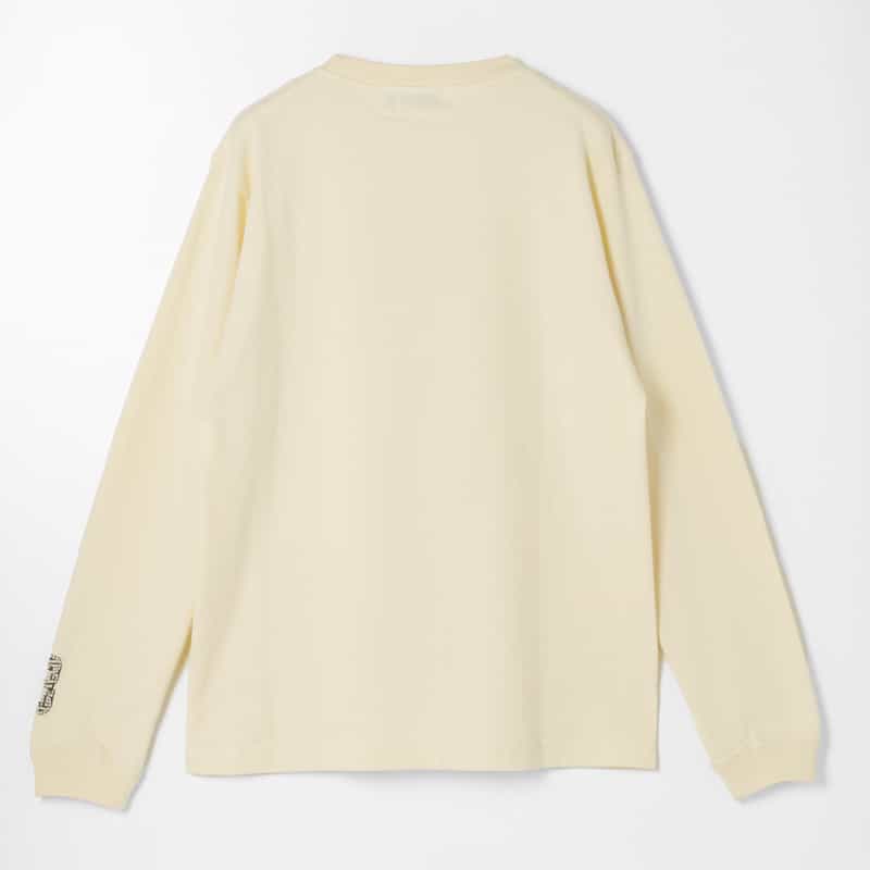 BARNEYS NEW YORK ウォッシャブル ロゴ入りカットソー WHITE
