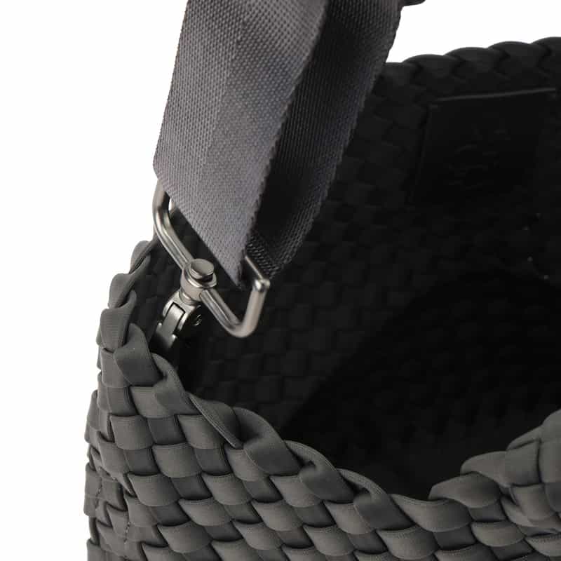 NAGHEDI NAGHEDI ＜ナゲディ＞ スモールトートバッグ “St Barths Small Tote“ DARK GRAY