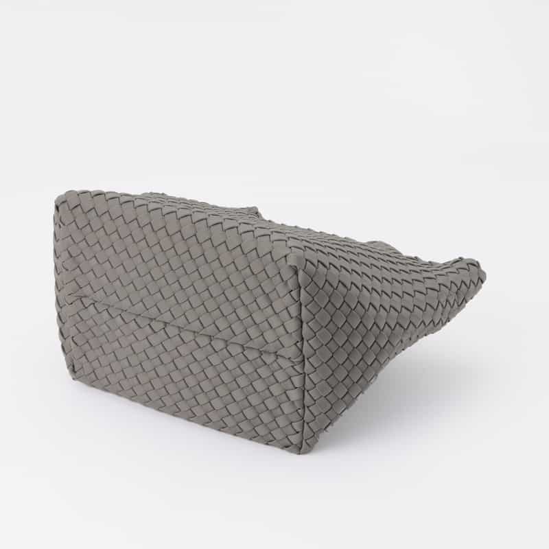 NAGHEDI NAGHEDI ＜ナゲディ＞ バーニーズ　ニューヨーク限定 スモールトートバッグ “St Barths Small Tote“ LIGHT GRAY