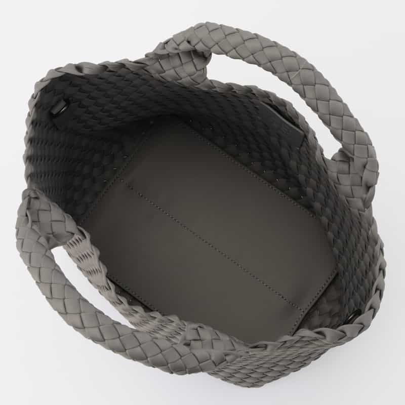 NAGHEDI NAGHEDI ＜ナゲディ＞ バーニーズ　ニューヨーク限定 スモールトートバッグ “St Barths Small Tote“ LIGHT GRAY