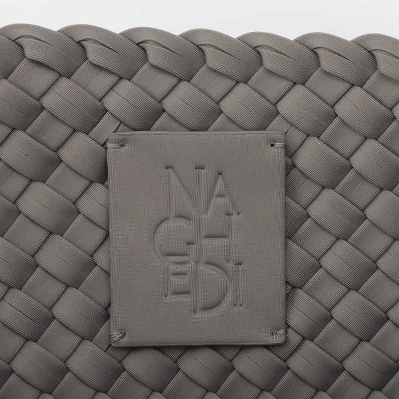 NAGHEDI NAGHEDI ＜ナゲディ＞ バーニーズ　ニューヨーク限定 スモールトートバッグ “St Barths Small Tote“ LIGHT GRAY