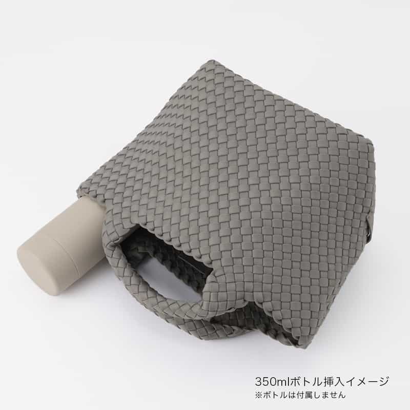 NAGHEDI NAGHEDI ＜ナゲディ＞ バーニーズ　ニューヨーク限定 スモールトートバッグ “St Barths Small Tote“ LIGHT GRAY