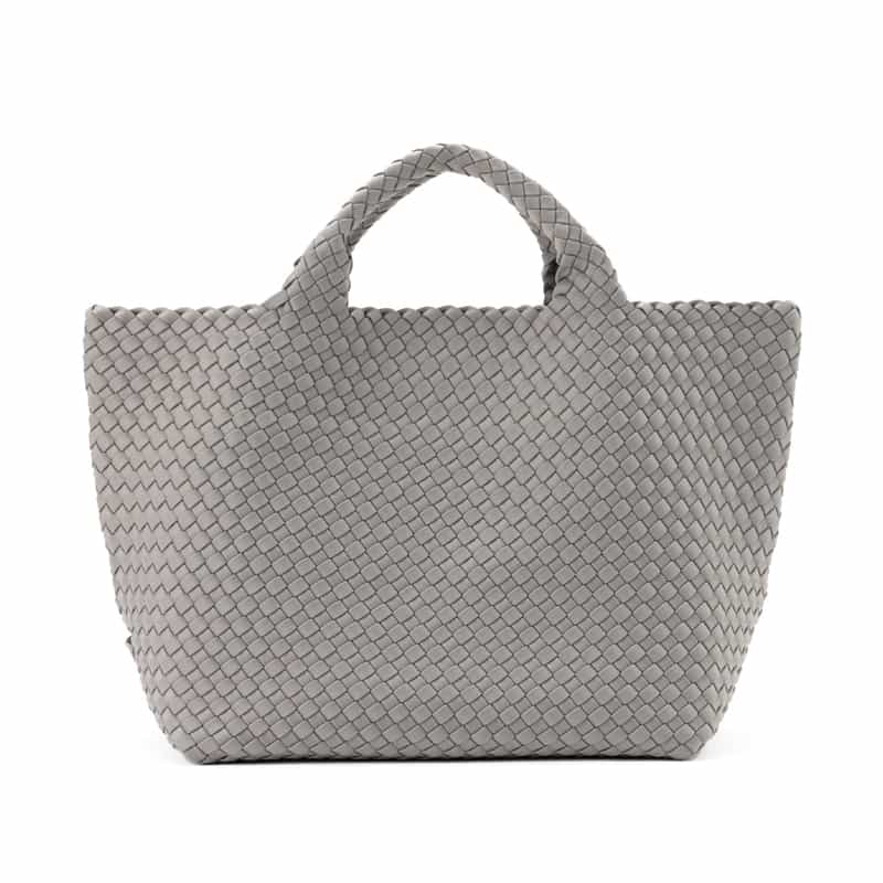 NAGHEDI NAGHEDI ＜ナゲディ＞バーニーズ　ニューヨーク限定 トートバッグ “St Barths Medium Tote“ LIGHT GRAY