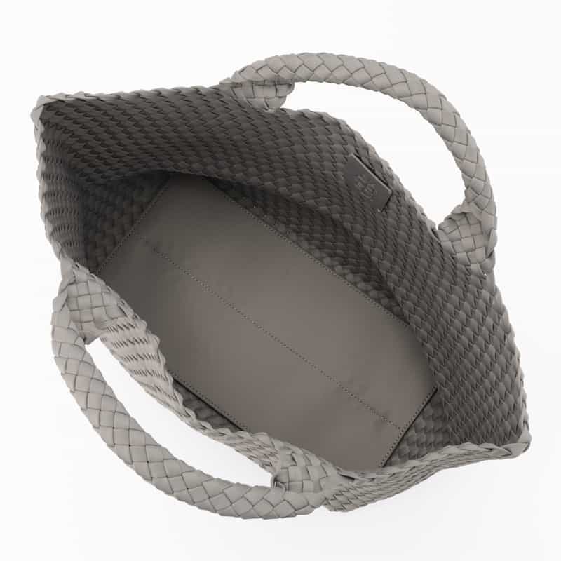 NAGHEDI NAGHEDI ＜ナゲディ＞バーニーズ　ニューヨーク限定 トートバッグ “St Barths Medium Tote“ LIGHT GRAY