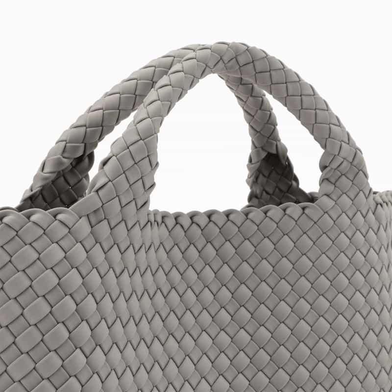 NAGHEDI NAGHEDI ＜ナゲディ＞バーニーズ　ニューヨーク限定 トートバッグ “St Barths Medium Tote“ LIGHT GRAY