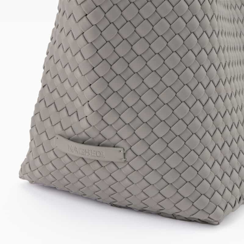 NAGHEDI NAGHEDI ＜ナゲディ＞バーニーズ　ニューヨーク限定 トートバッグ “St Barths Medium Tote“ LIGHT GRAY