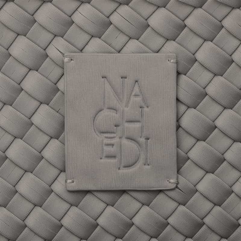 NAGHEDI NAGHEDI ＜ナゲディ＞バーニーズ　ニューヨーク限定 トートバッグ “St Barths Medium Tote“ LIGHT GRAY