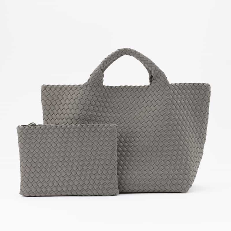 NAGHEDI NAGHEDI ＜ナゲディ＞バーニーズ　ニューヨーク限定 トートバッグ “St Barths Medium Tote“ LIGHT GRAY