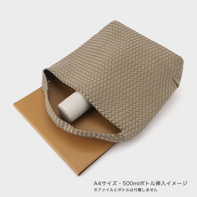 NAGHEDI NAGHEDI ＜ナゲディ＞ ワンハンドルバッグ “Nomad Medium Hobo“ BEIGE