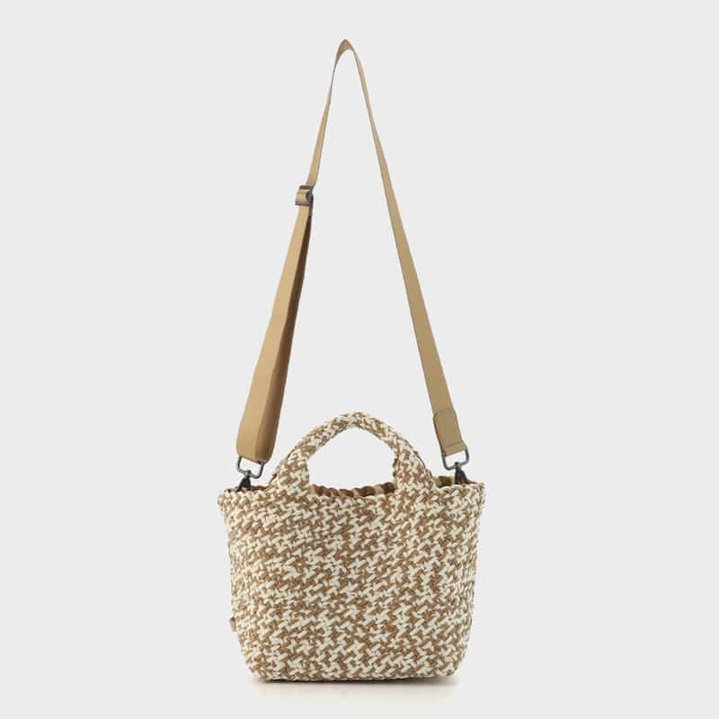 NAGHEDI NAGHEDI ＜ナゲディ＞ スモールトートバッグ “St Barths Small Tote“ BEIGE