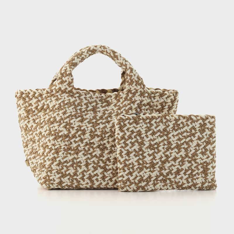 NAGHEDI NAGHEDI ＜ナゲディ＞ スモールトートバッグ “St Barths Small Tote“ BEIGE