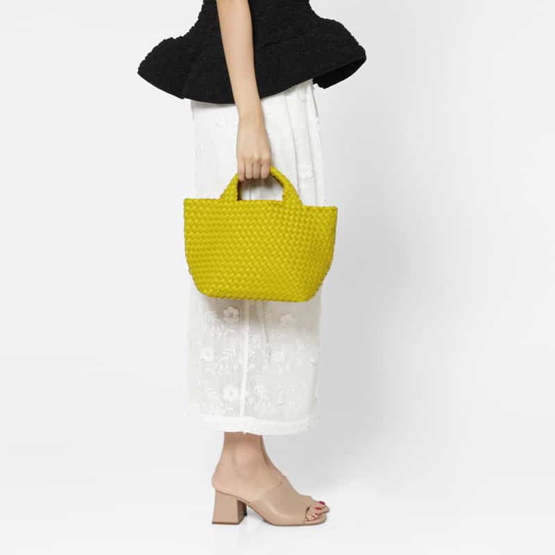 NAGHEDI NAGHEDI ＜ナゲディ＞ スモールトートバッグ “St Barths Small Tote“ YELLOW
