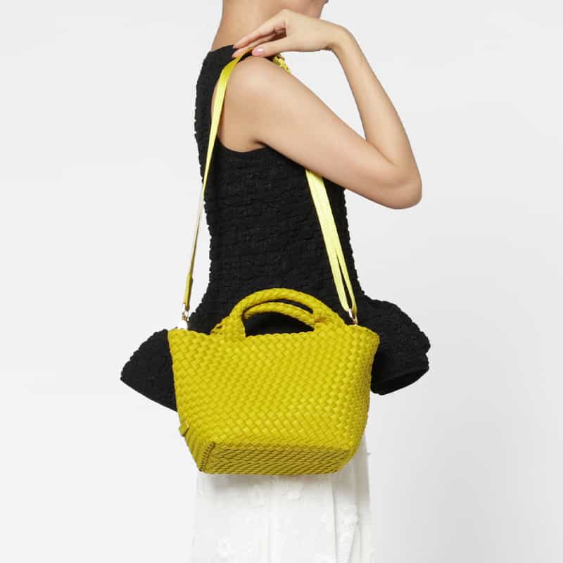 NAGHEDI NAGHEDI ＜ナゲディ＞ スモールトートバッグ “St Barths Small Tote“ YELLOW