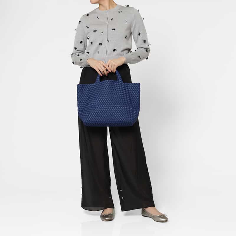 NAGHEDI NAGHEDI ＜ナゲディ＞トートバッグ “St Barths Medium Tote“ BLUE