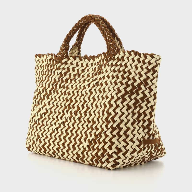 NAGHEDI NAGHEDI ＜ナゲディ＞トートバッグ “St Barths Medium Tote“ BROWN