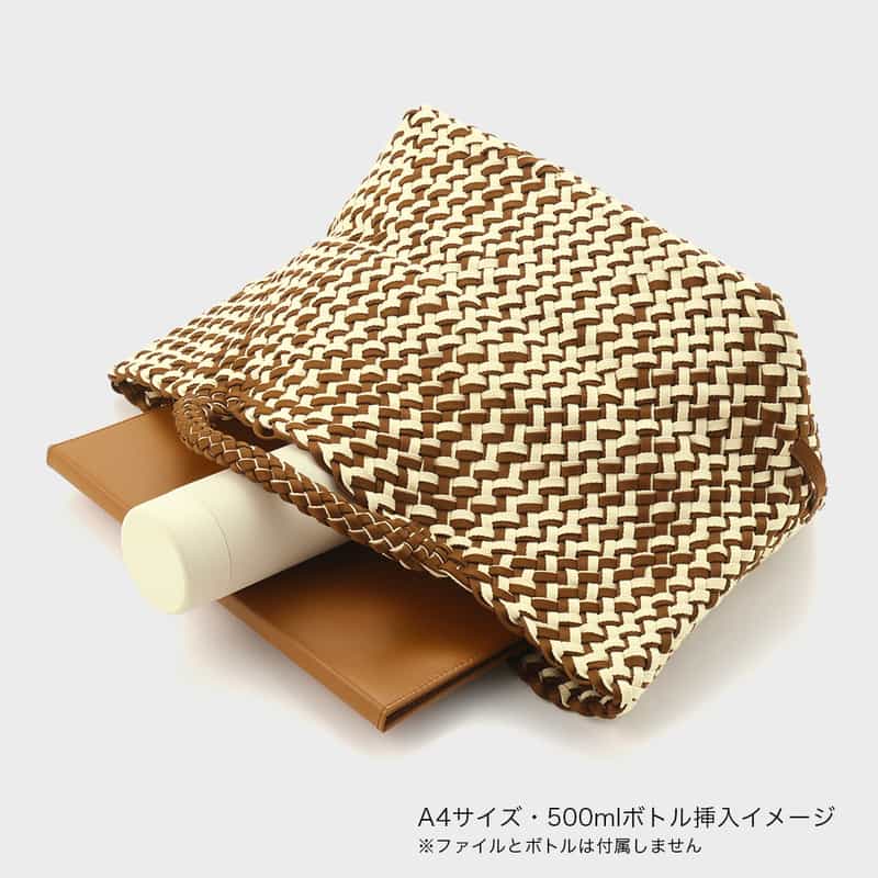 NAGHEDI NAGHEDI ＜ナゲディ＞トートバッグ “St Barths Medium Tote“ BROWN