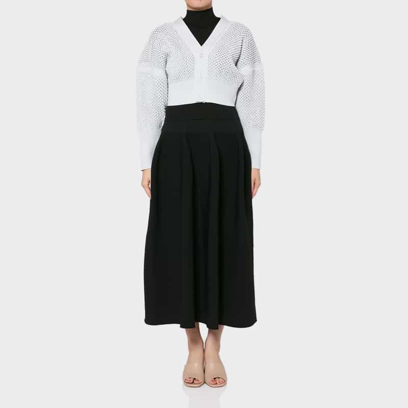 CFCL CFCL＜シーエフシーエル＞ ロングスカート “POTTERY“ BLACK