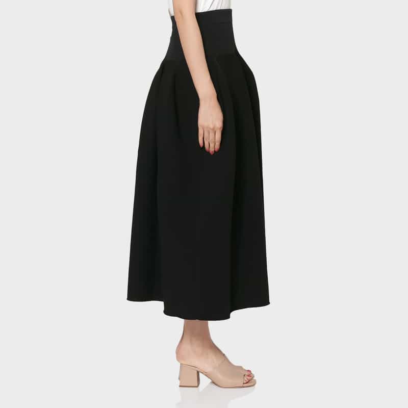 CFCL CFCL＜シーエフシーエル＞ ロングスカート “POTTERY“ BLACK