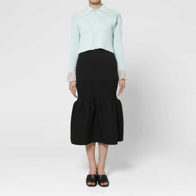 CFCL CFCL＜シーエフシーエル＞ マーメイドスカート BLACK