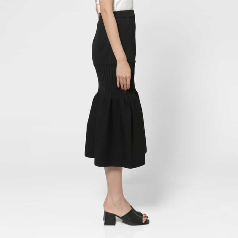 CFCL CFCL＜シーエフシーエル＞ マーメイドスカート BLACK