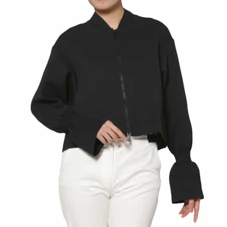 CFCL＜シーエフシーエル＞ マリースリーブ クロップドジップアップブルゾン