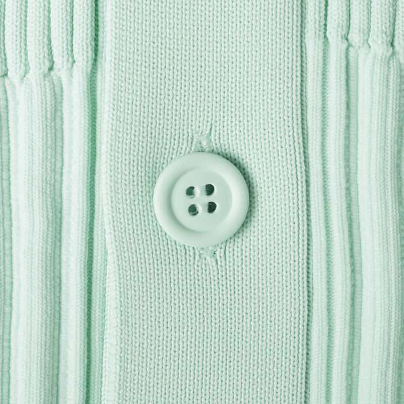 CFCL CFCL＜シーエフシーエル＞ クロップド ニットカーディガン LIGHT BLUE