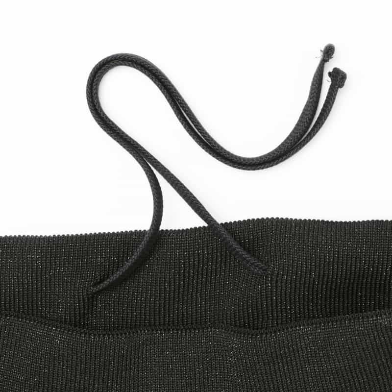 CFCL CFCL ＜シーエフシーエル＞ グリッター フレアスカート “POTTERY“ BLACK