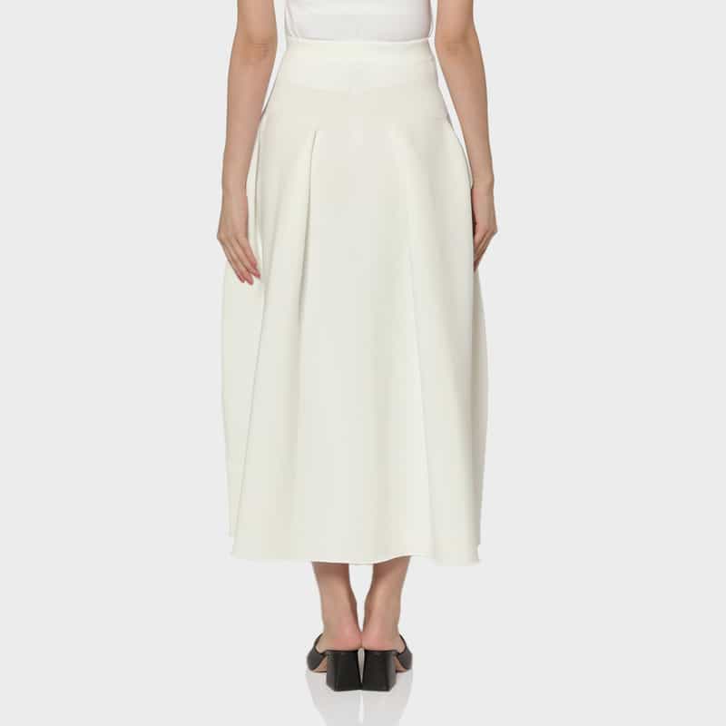 CFCL CFCL＜シーエフシーエル＞ バーニーズ　ニューヨーク限定 ロングスカート “POTTERY“ WHITE