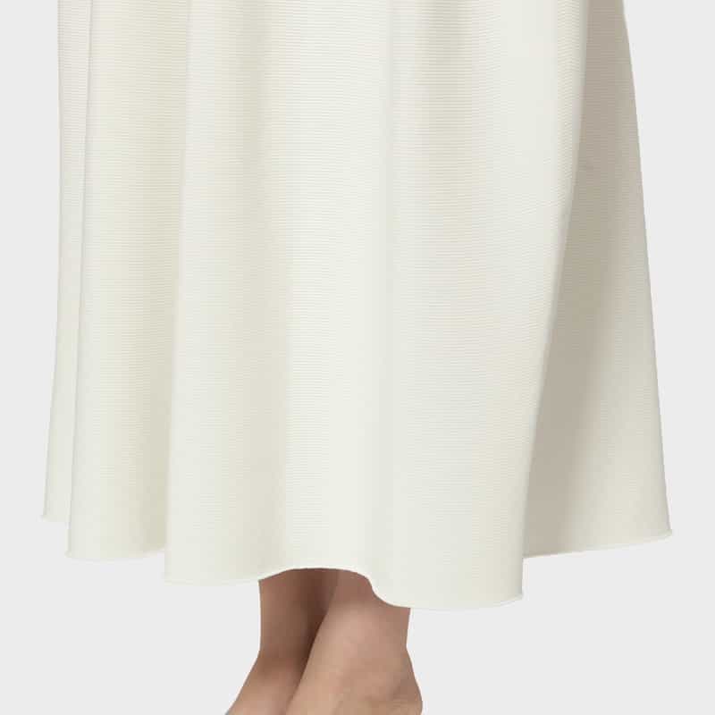 CFCL CFCL＜シーエフシーエル＞ バーニーズ　ニューヨーク限定 ロングスカート “POTTERY“ WHITE