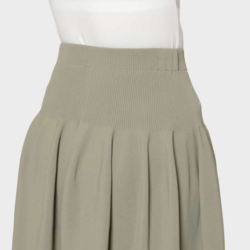 CFCL CFCL＜シーエフシーエル＞ 切替フレアスカート “RIVULET“ BEIGE