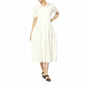 CFCL＜シーエフシーエル＞ グリッターニットポロドレス “POTTERY“