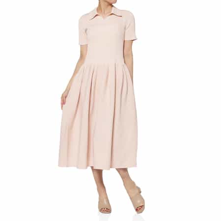 CFCL＜シーエフシーエル＞ グリッターニットポロドレス “POTTERY“