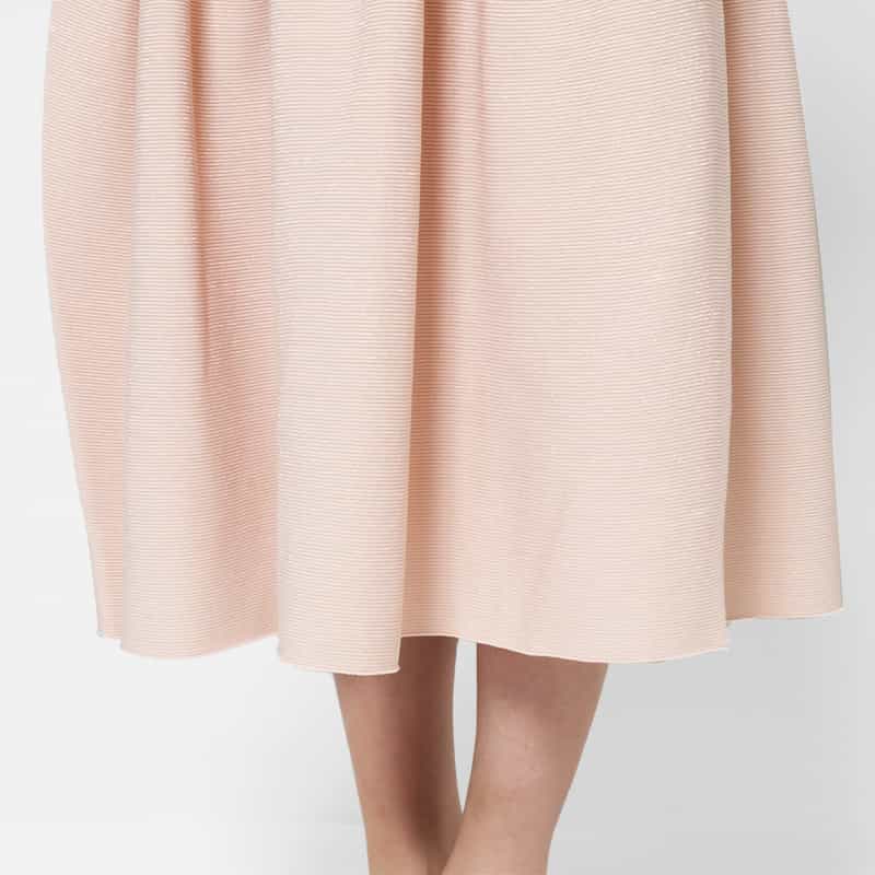 CFCL CFCL＜シーエフシーエル＞ グリッターニットポロドレス “POTTERY“ PINK