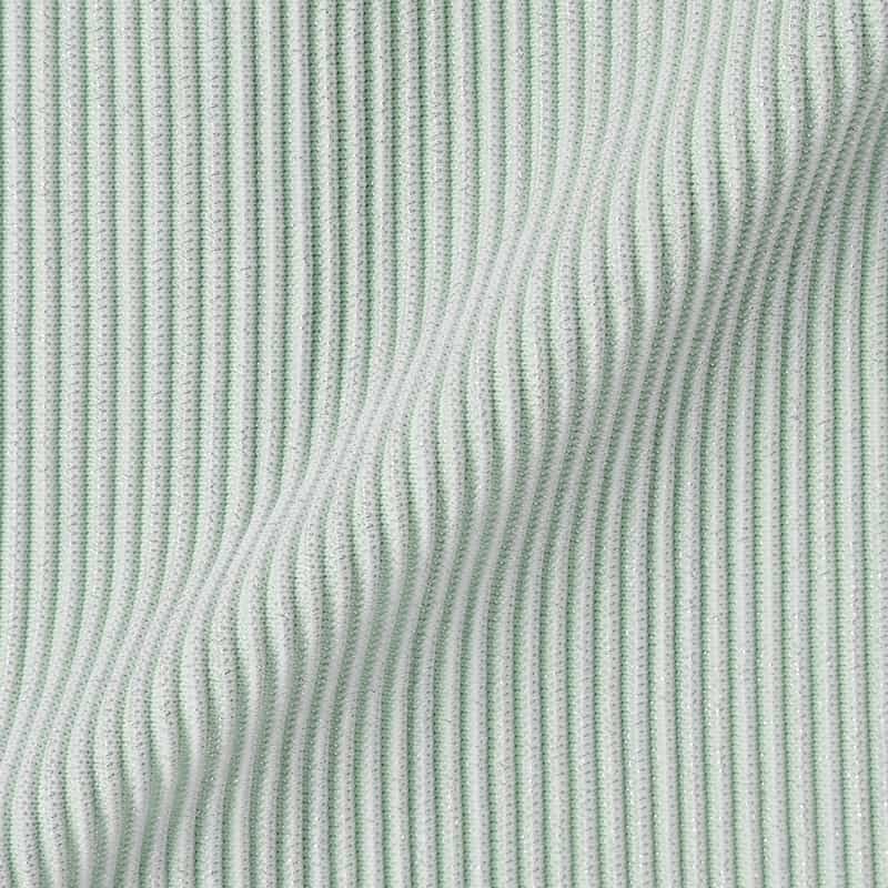 CFCL CFCL＜シーエフシーエル＞ パフスリーブ ラメニットミニドレス LIGHT BLUE