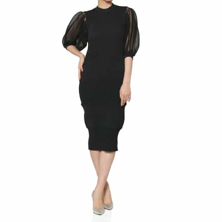 CFCL＜シーエフシーエル＞ パフスリーブドレス