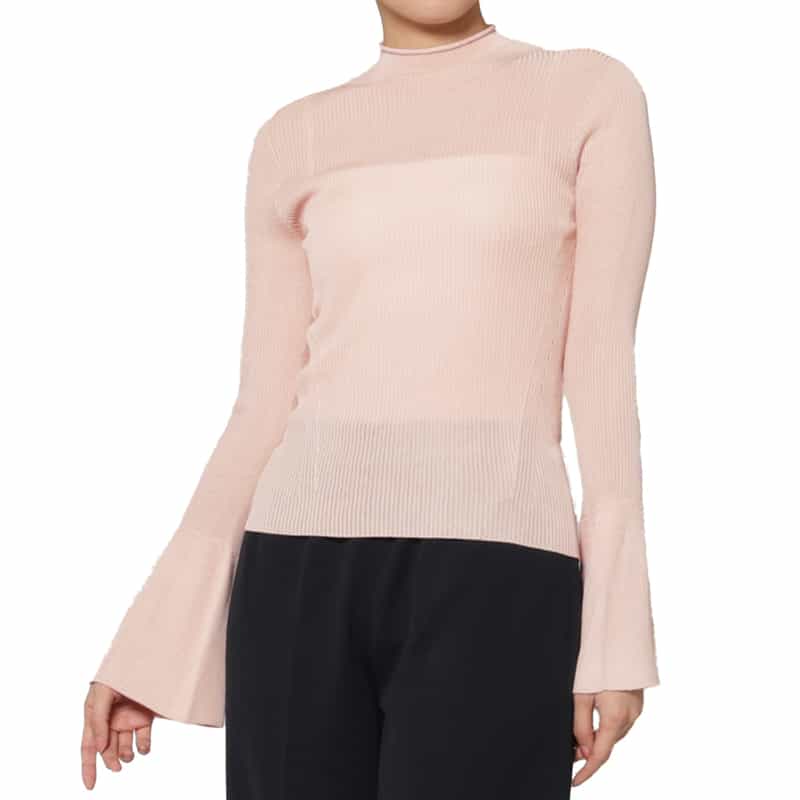 CFCL＜シーエフシーエル＞ ベルスリーブニットプルオーバー