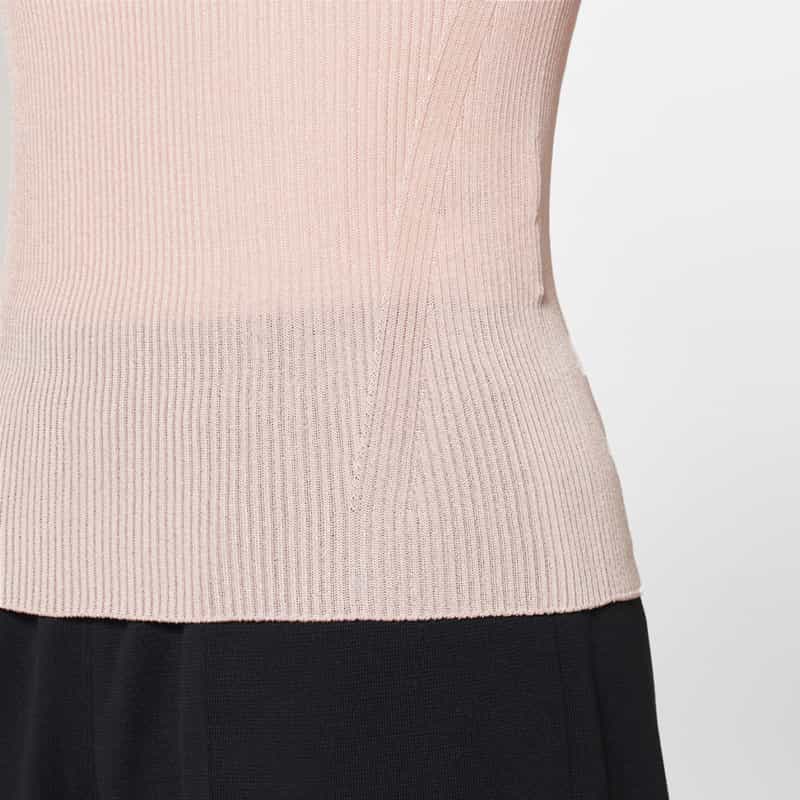 CFCL CFCL＜シーエフシーエル＞ ベルスリーブニットプルオーバー PINK