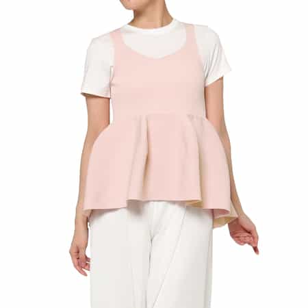 CFCL＜シーエフシーエル＞ グリッタースリーブレスニットプルオーバー “POTTERY“