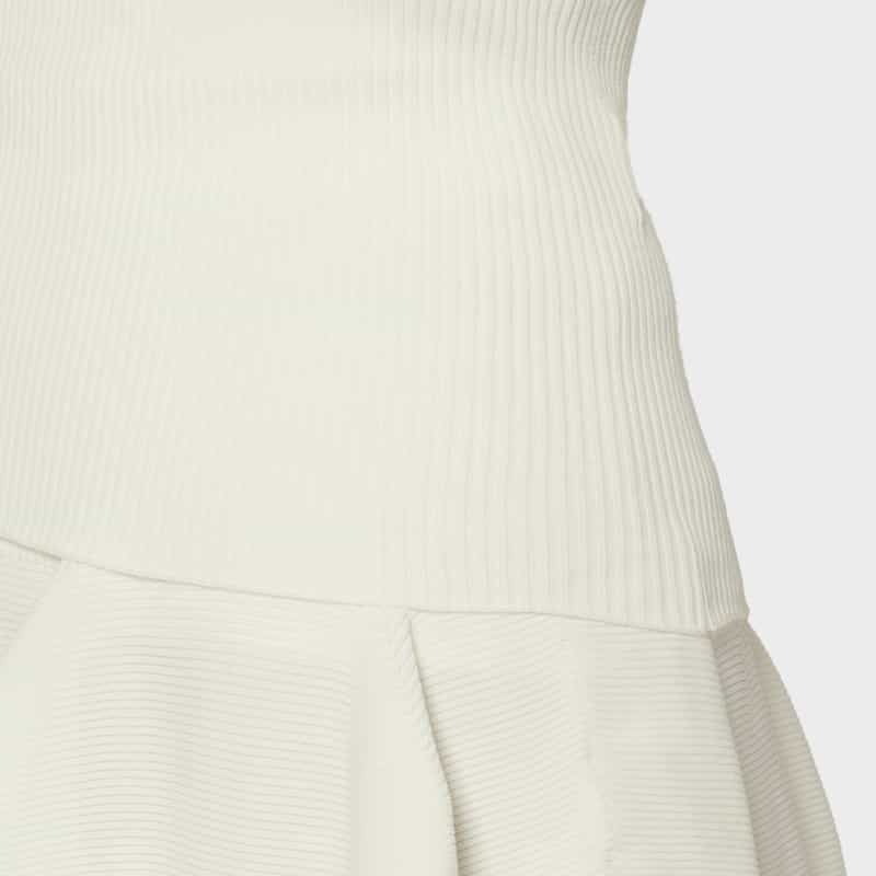 CFCL CFCL＜シーエフシーエル＞ バーニーズ　ニューヨーク限定 ショートスリーブニットプルオーバー “POTTERY“ WHITE